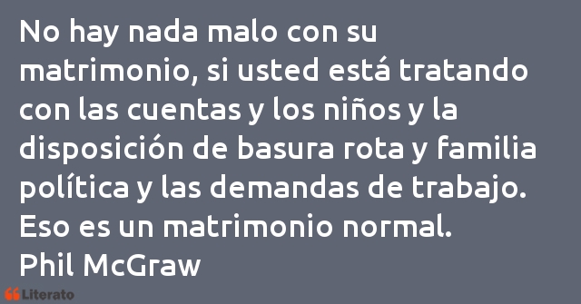 Frases de Phil McGraw