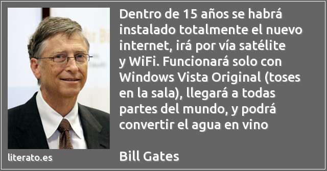 Frases de Bill Gates