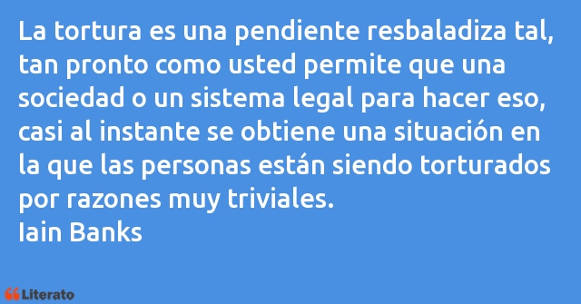 Frases de Iain Banks