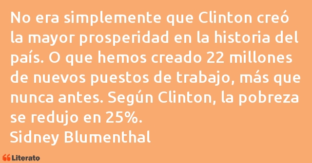 Frases de Sidney Blumenthal