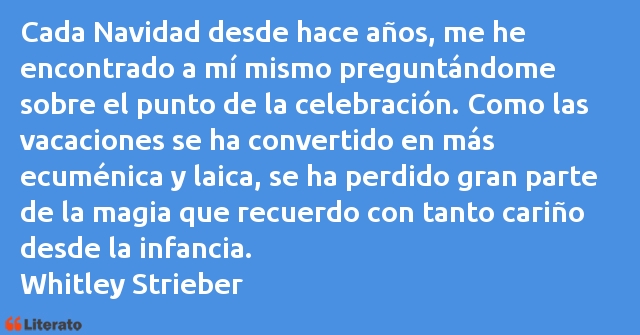 Frases de Whitley Strieber