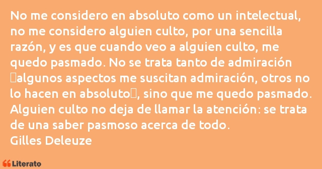 Frases de Gilles Deleuze