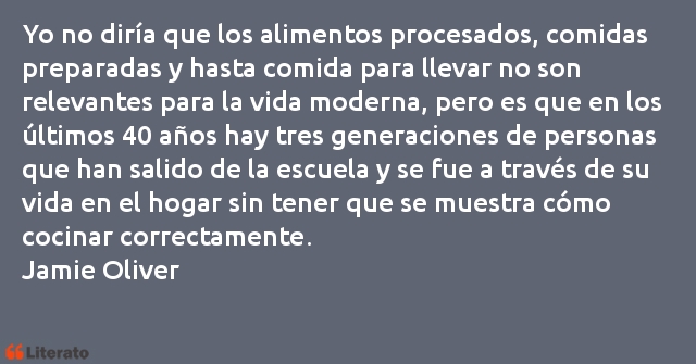 Frases de Jamie Oliver