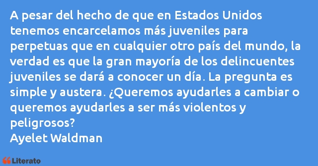 Frases de Ayelet Waldman