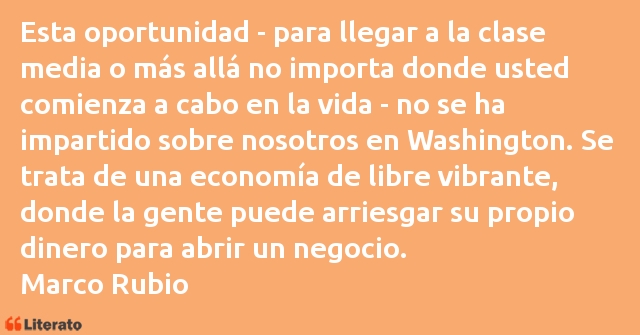 Frases de Marco Rubio