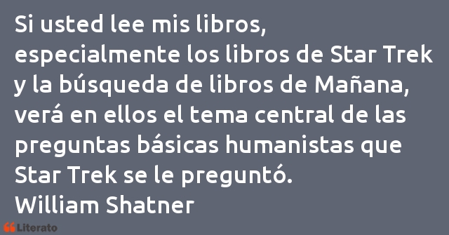 Frases de William Shatner