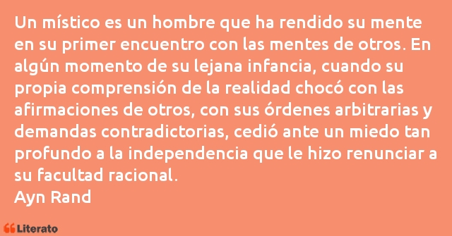 Frases de Ayn Rand