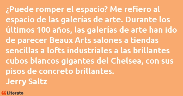 Frases de Jerry Saltz