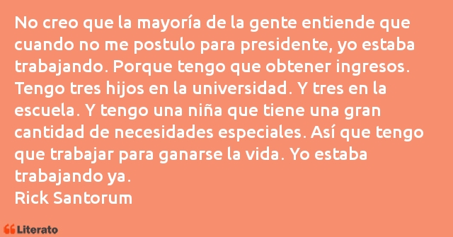 Frases de Rick Santorum