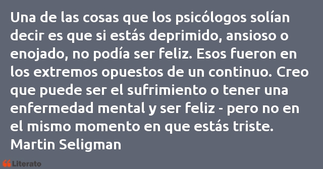 Frases de Martin Seligman