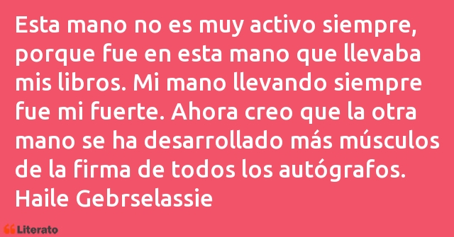 Frases de Haile Gebrselassie