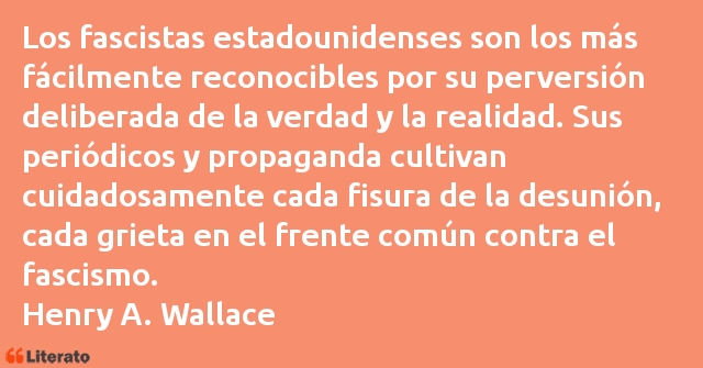 Frases de Henry A. Wallace