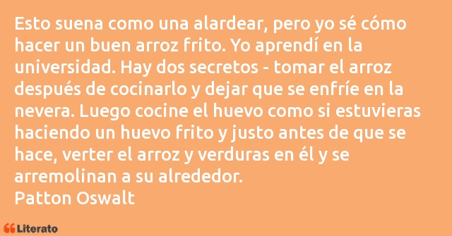 Frases de Patton Oswalt