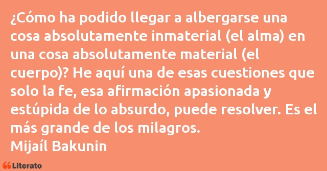 Frases de Mijaíl Bakunin