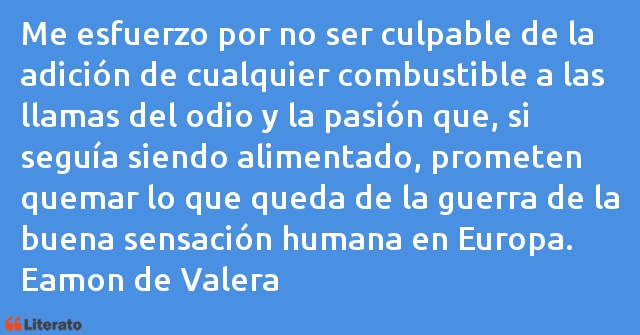 Frases de Eamon de Valera