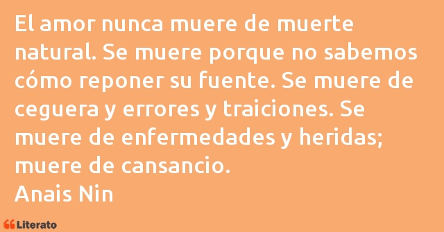 Frases de Anais Nin