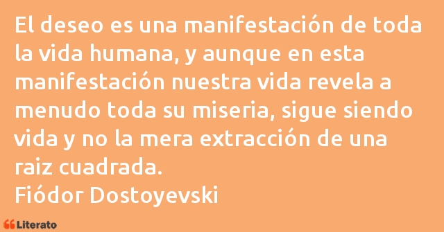 Frases de Fiódor Dostoyevski