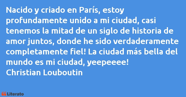 Frases de Christian Louboutin