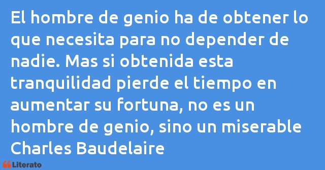 Frases de Charles Baudelaire