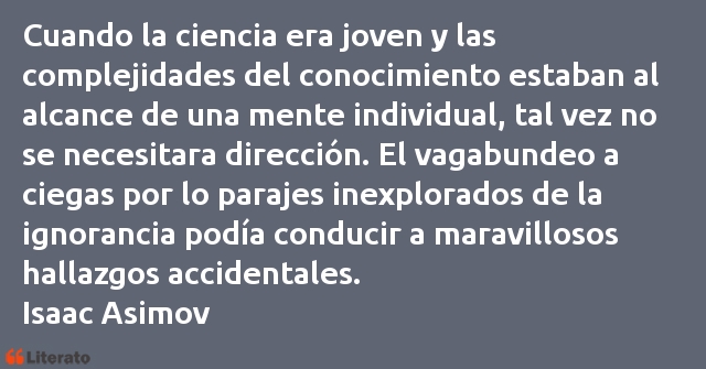 Frases de Isaac Asimov