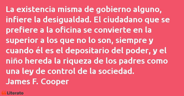 Frases de James F. Cooper