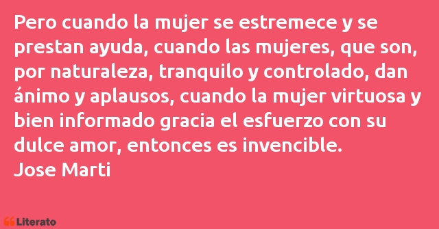 Frases de José Martí