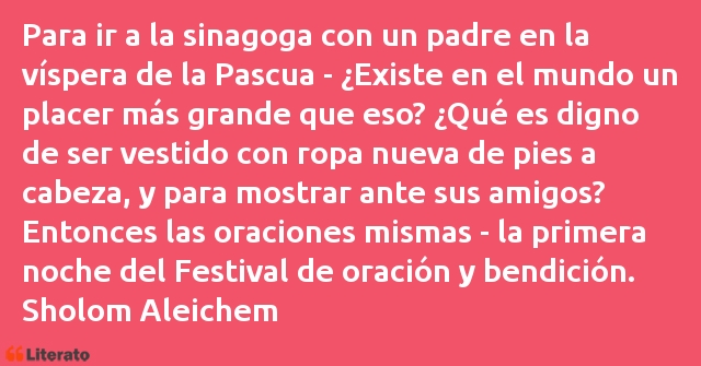 Frases de Sholom Aleichem