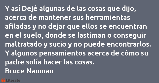 Frases de Bruce Nauman