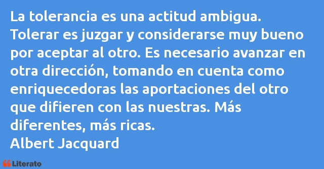 Frases de Albert Jacquard