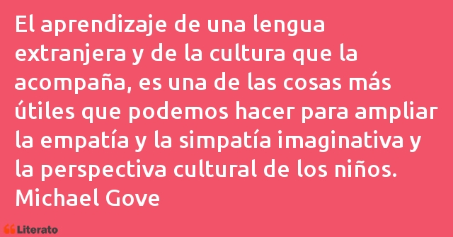 Frases de Michael Gove