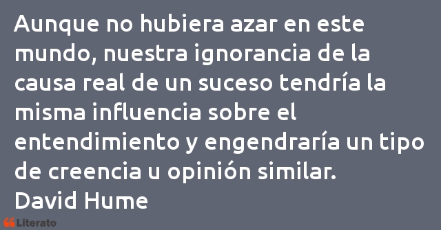 Frases de David Hume