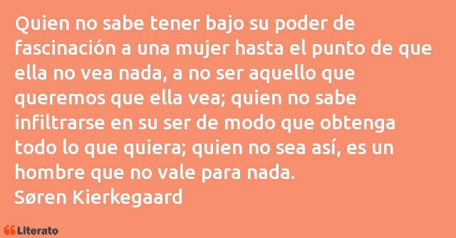 Frases de Soren Kierkegaard