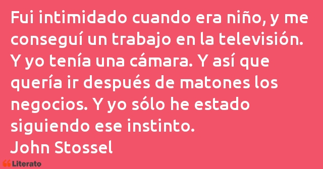 Frases de John Stossel