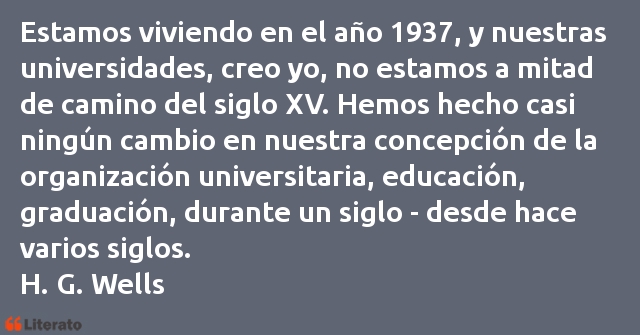 Frases de H. G. Wells