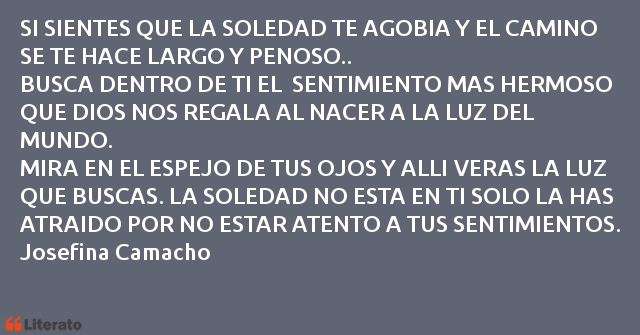 Frases de Josefina Camacho