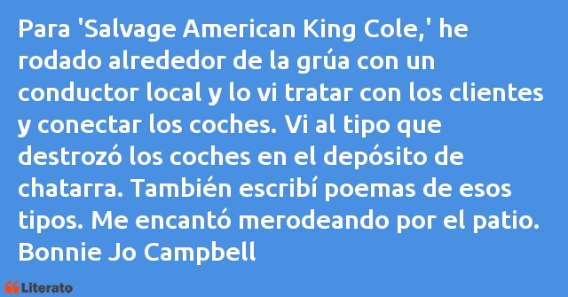 Frases de Bonnie Jo Campbell