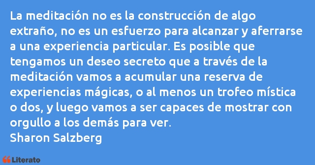 Frases de Sharon Salzberg