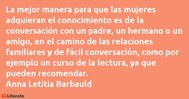 Frases de Anna Letitia Barbauld