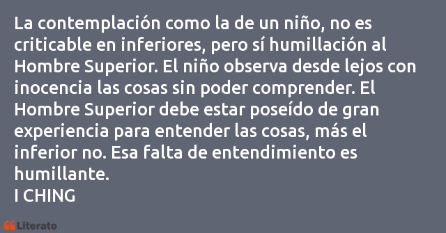 Frases de I CHING