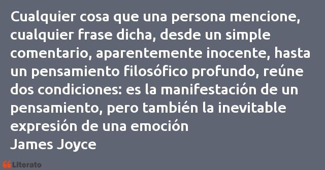 Frases de James Joyce