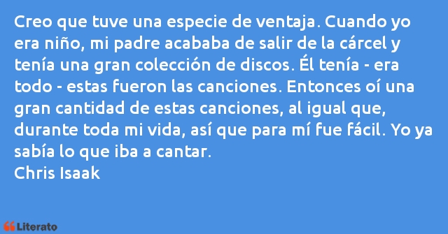 Frases de Chris Isaak