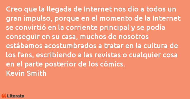 Frases de Kevin Smith