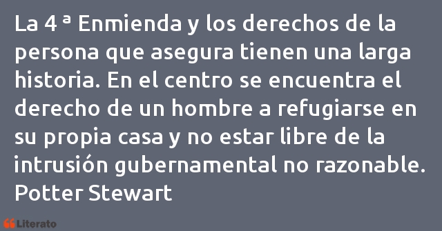 Frases de Potter Stewart