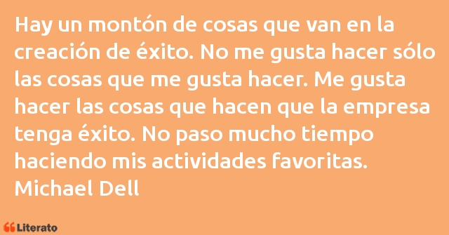 Frases de Michael Dell