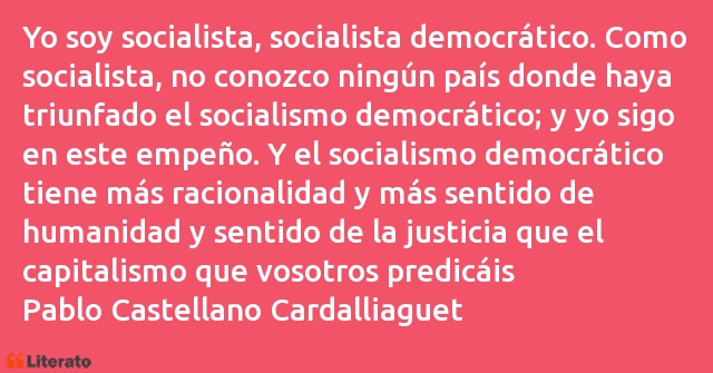 Frases de Pablo Castellano