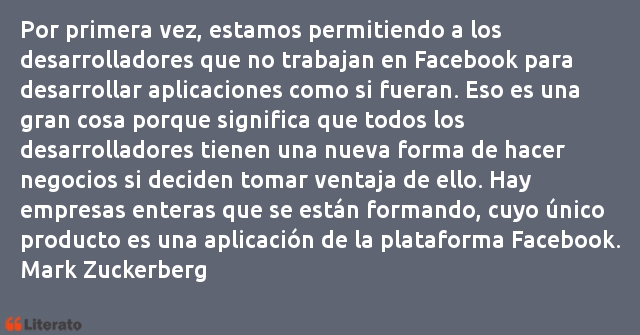 Frases de Mark Zuckerberg