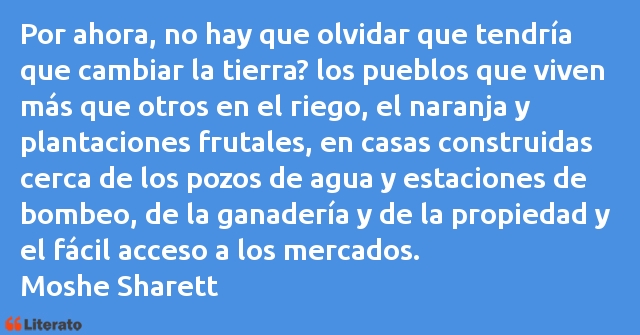 Frases de Moshe Sharett