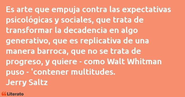 Frases de Jerry Saltz