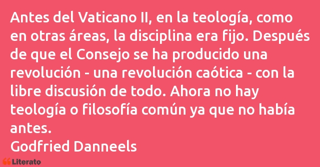 Frases de Godfried Danneels