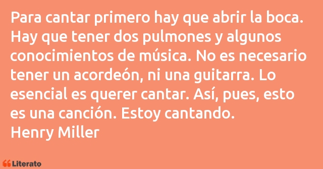 Frases de Henry Miller